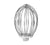 GLOBE PARTS Globe XXHDWHIP-30-4 30 Qt Heavy Duty Whip - SKU GLOXXHDWHIP-30-4