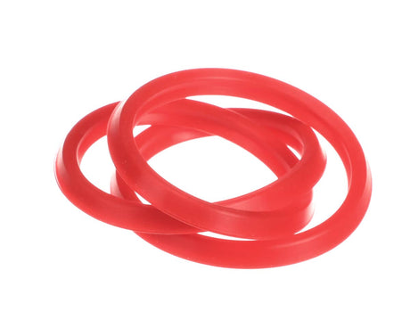 GRINDMASTER CECILWARE PARTS Grindmaster Cecilware 0SPO9W Barrel Freezers Front Plate Red Gasket - SKU GM0SPO9W