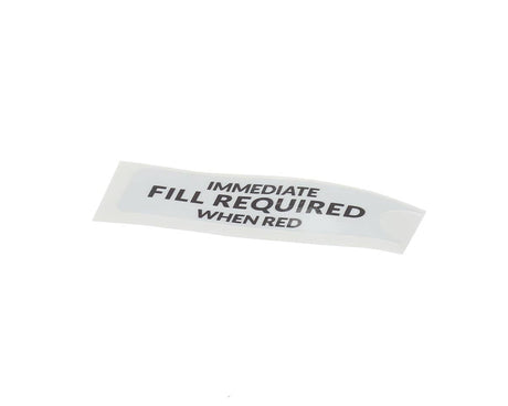 GRINDMASTER CECILWARE PARTS Grindmaster Cecilware 0SPQ04 CR2511 And CR2502 Fill Required Sticker - SKU GM0SPQ04