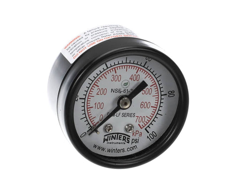 GRINDMASTER CECILWARE PARTS Grindmaster Cecilware 310-00038 Pressure Gauge 60 PSI - SKU GM310-00038