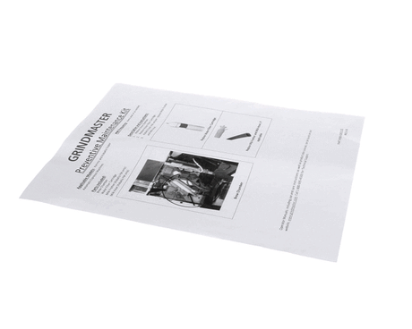 GRINDMASTER CECILWARE PARTS Grindmaster Cecilware 390-00110 Instructions Pm Kit Korinto/Kobalto - SKU GM390-00110