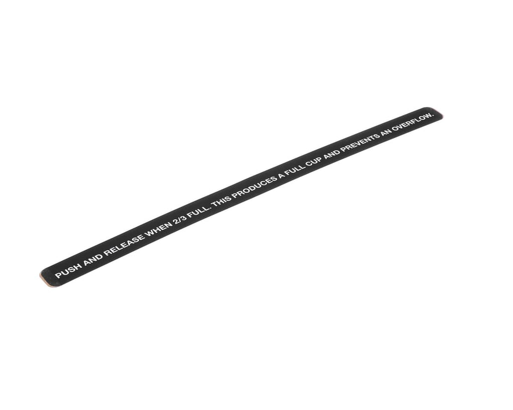 GRINDMASTER CECILWARE PARTS Grindmaster Cecilware 62856 Decal 2/3 Full Pic 5 - SKU GM62856