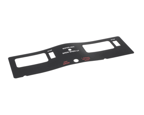 GRINDMASTER CECILWARE PARTS Grindmaster Cecilware A546-251 Decal Top Panel P400GNB - SKU GMA546-251