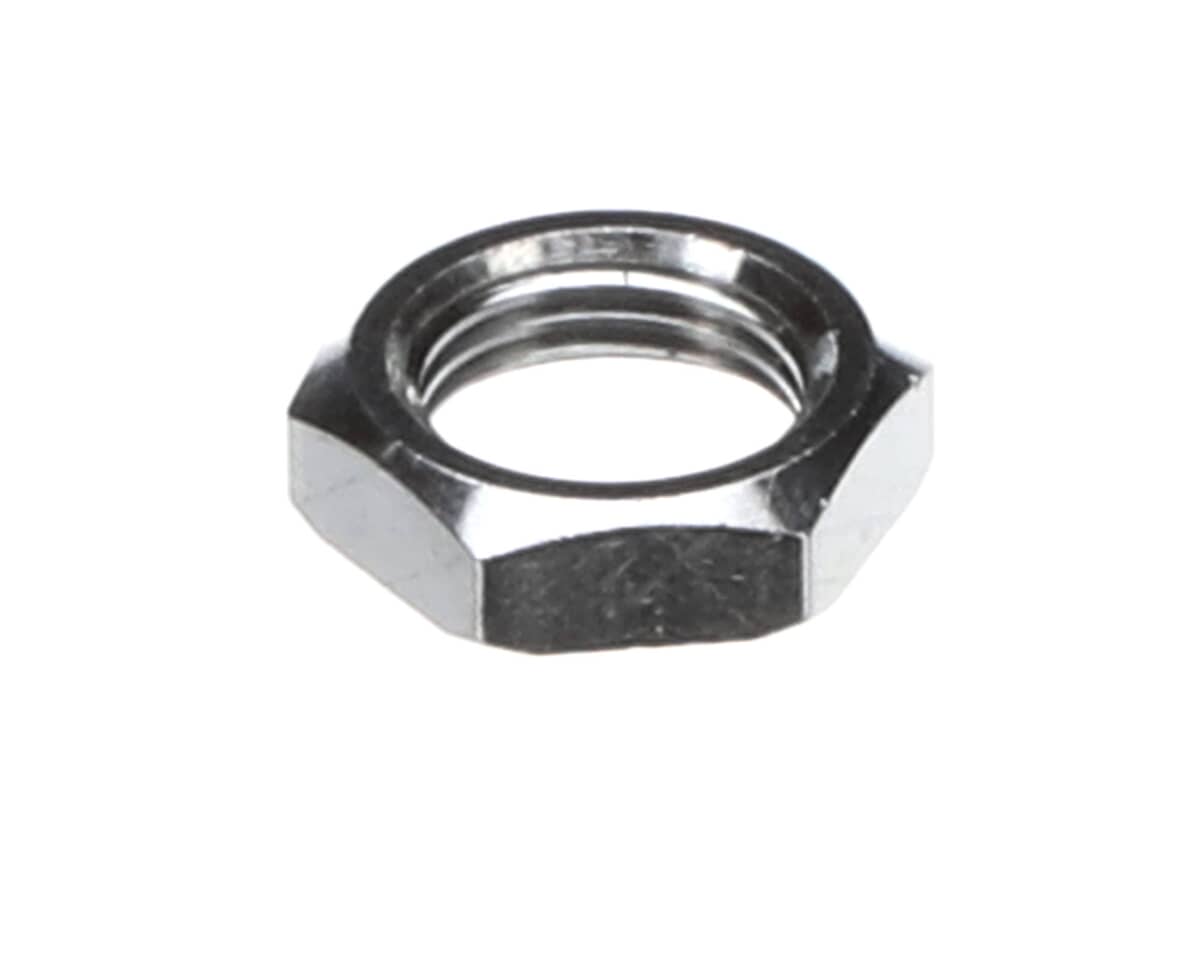 GRINDMASTER CECILWARE PARTS Grindmaster Cecilware K041A Nut Lock 1/8-27 Npsm Brass/Chr - SKU GMK041A