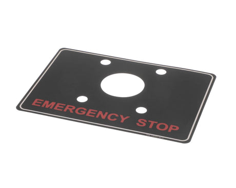 GROEN PARTS Groen 135321 Label Emergency Stop - SKU GR135321
