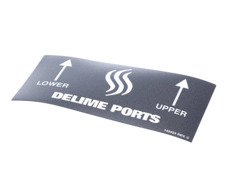 GROEN PARTS Groen 142423 Label Delime Port Location - SKU GR142423