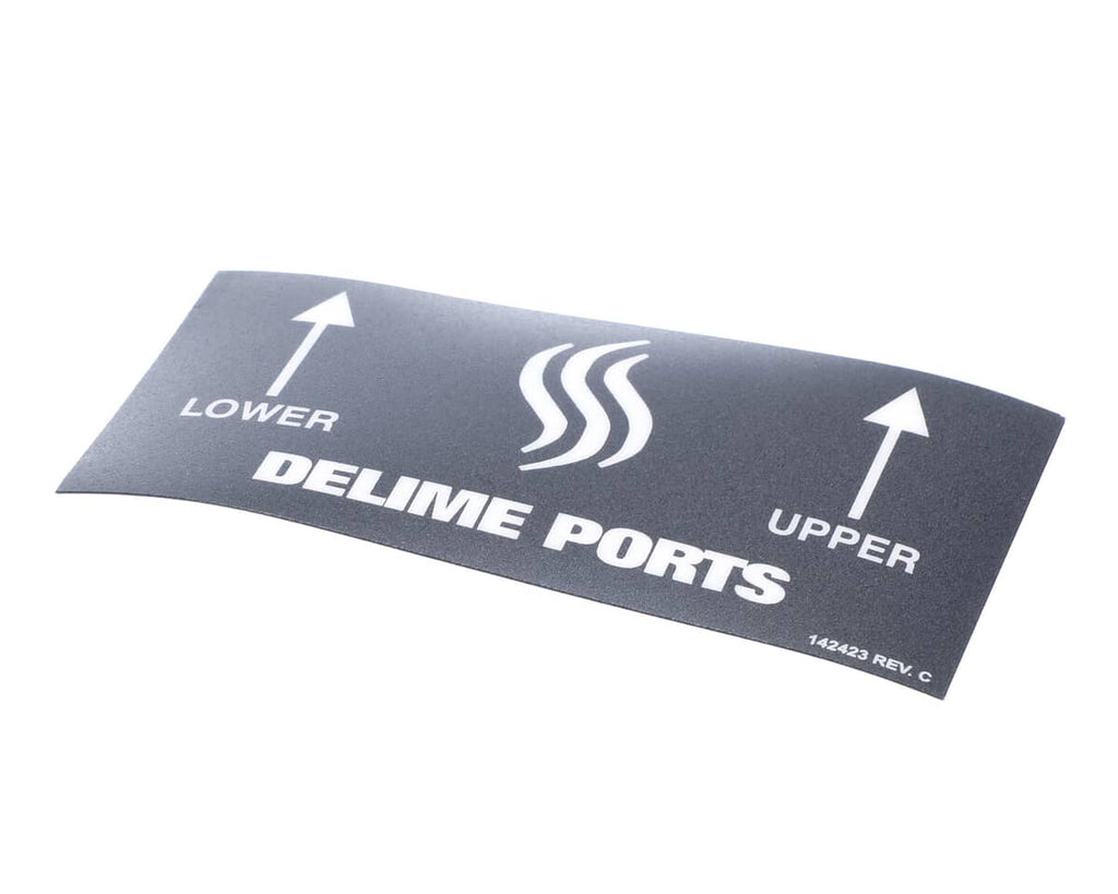GROEN PARTS Groen 142423 Label Delime Port Location - SKU GR142423