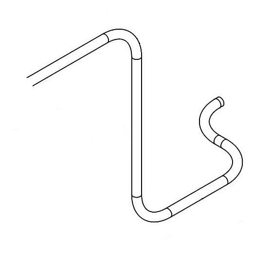 GROEN PARTS Groen 154291 Flexible Tube Gas 1/2 OD 35 Long - SKU GR154291