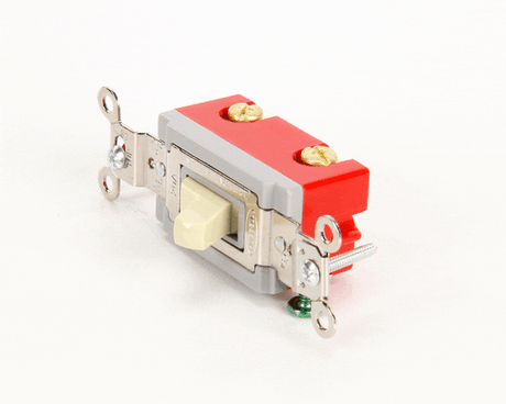 HUBBELL LIGHTING PARTS Hubbell Lighting 1221I 1P Switch 20A 120V Ivory - SKU HBL1221I