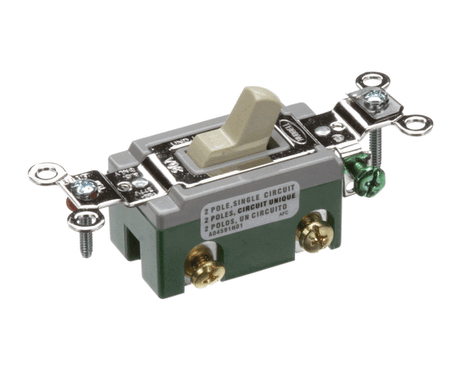 HUBBELL LIGHTING PARTS Hubbell Lighting 3032I 2P 30A Switch Ivory - SKU HBL3032I