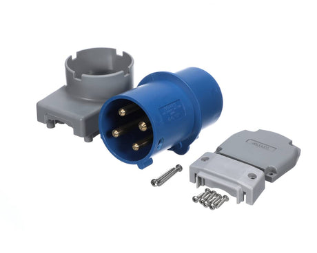 HUBBELL LIGHTING PARTS Hubbell Lighting A460P9-PS Iec Plug 3P4W 60A 3P 250V Lowprofile - SKU HBLA460P9-PS