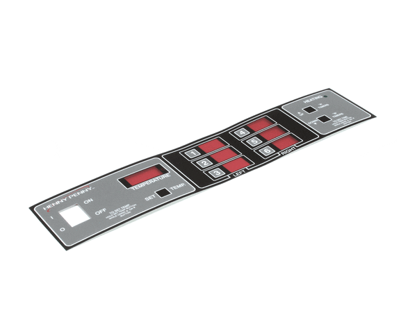 HENNY PENNY PARTS Henny Penny 61747 Decal-Control Panel W/Logo - SKU HEN61747