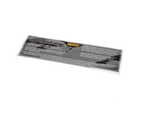 HENNY PENNY PARTS Henny Penny 97091 Label-Short Melt Kfc Fre - SKU HEN97091