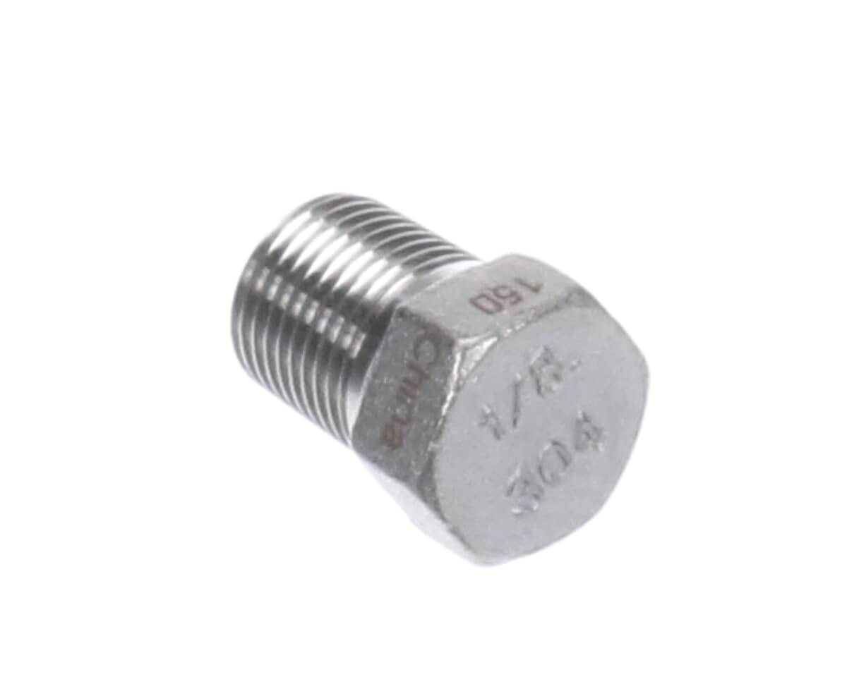 HENNY PENNY PARTS Henny Penny FP01-325 Plug-Hex Head Pipe 1/8 Inch SS - SKU HENFP01-325