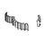 HOBART PARTS Hobart 00-012430-00022 Key - SKU HOB00-012430-00022