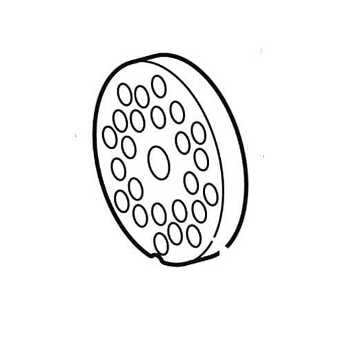 HOBART PARTS Hobart 00-016433-00002 Plate #22 SS 3/8 - SKU HOB00-016433-00002