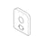 HOBART PARTS Hobart 00-064965-00008 Housing Front Panel - SKU HOB00-064965-00008
