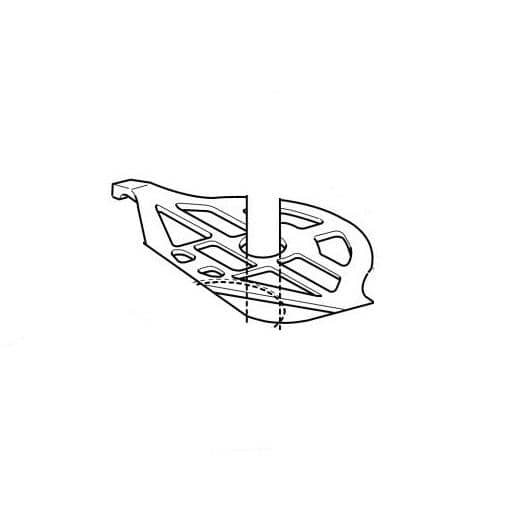 HOBART PARTS Hobart 00-069456-00002 Bracket Pan Clamp - SKU HOB00-069456-00002
