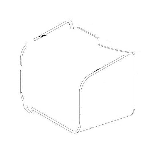 HOBART PARTS Hobart 00-077981 Chute-Door - SKU HOB00-077981