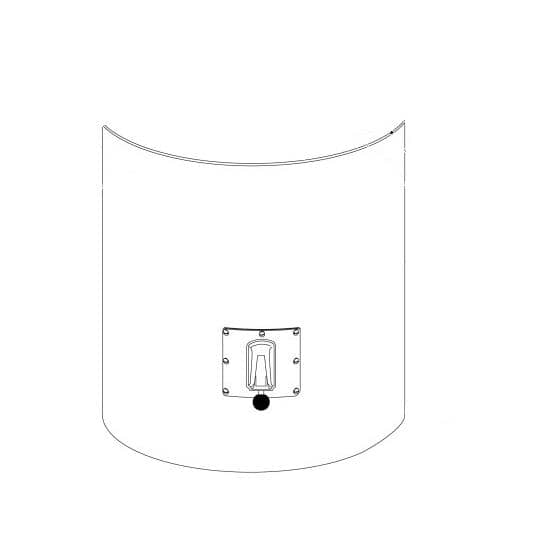 HOBART PARTS Hobart 00-124697-00001 Housing Formed - SKU HOB00-124697-00001