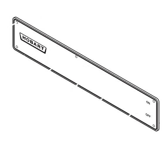 HOBART PARTS Hobart 00-186741 Panel Trim - SKU HOB00-186741