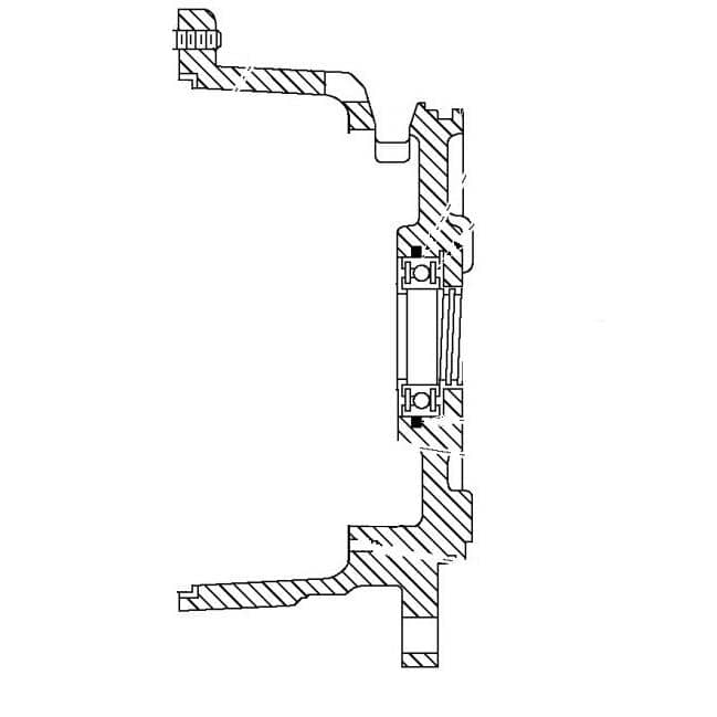 HOBART PARTS Hobart 00-274697-00002 Bracket Bearing - SKU HOB00-274697-00002