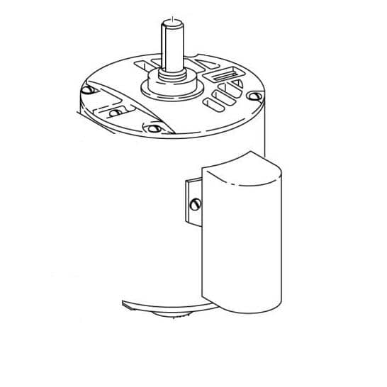 HOBART PARTS Hobart 00-278172-00002 Motor 6460 - SKU HOB00-278172-00002