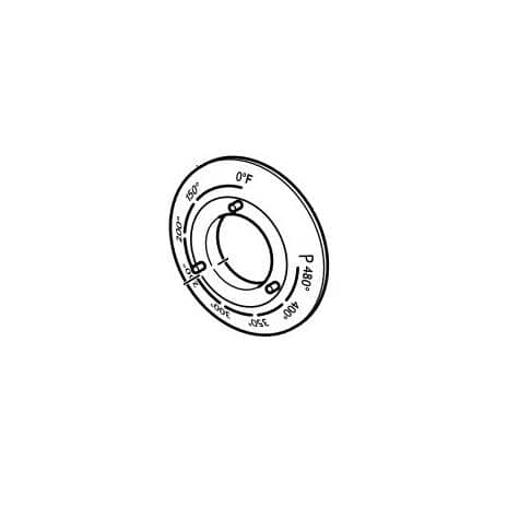 HOBART PARTS Hobart 00-425900-00073 Ring Control Knob-Temp. - SKU HOB00-425900-00073