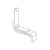 HOBART PARTS Hobart 00-435642 Arm Scraper (30QT) - SKU HOB00-435642