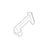 HOBART PARTS Hobart 00-436463 Handle Push Feed - SKU HOB00-436463