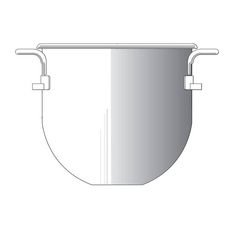 HOBART PARTS Hobart 00-437410 Bowl 30 Qt Sst - SKU HOB00-437410