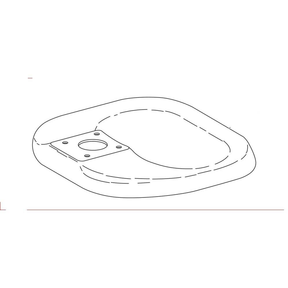 HOBART PARTS Hobart 00-477061 Base Foot Assembly - SKU HOB00-477061