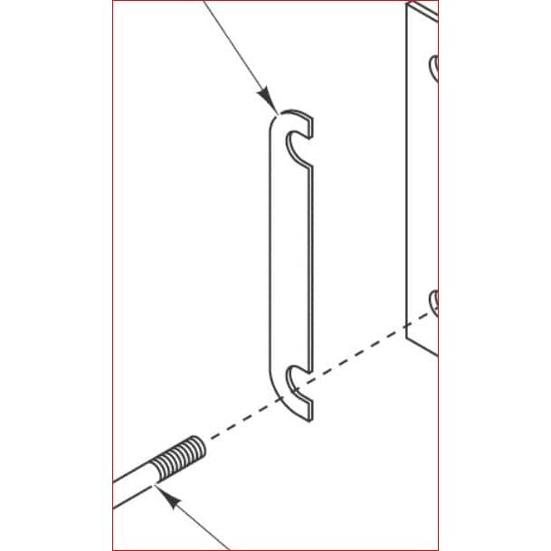 HOBART PARTS Hobart 00-478226-00001 Adapter Motor Mount-Weldment - SKU HOB00-478226-00001