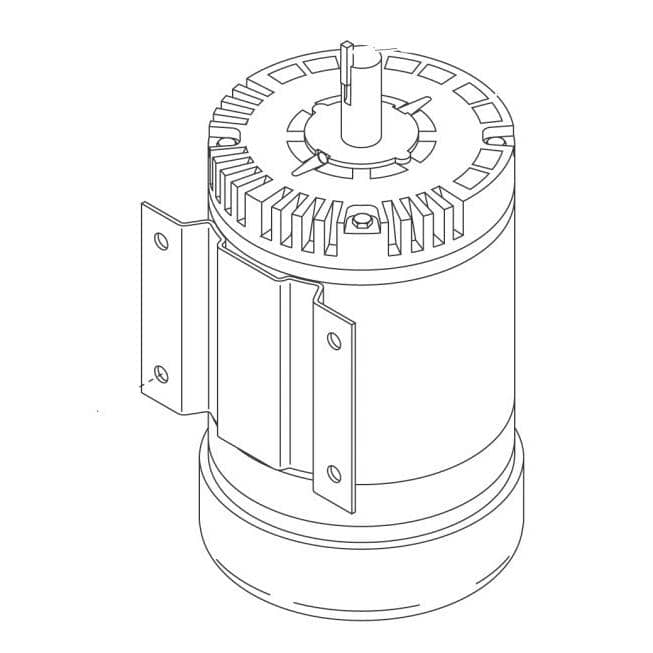 HOBART PARTS Hobart 00-478380-00002 Motor Assembly V1401 - SKU HOB00-478380-00002