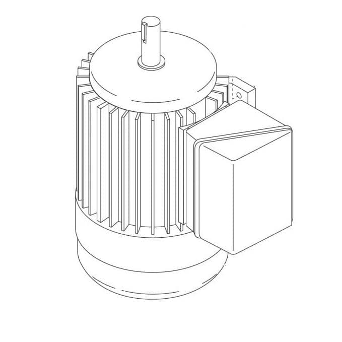 HOBART PARTS Hobart 00-478970-00002 Capacitor Motor Shaft - SKU HOB00-478970-00002