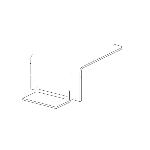 HOBART PARTS Hobart 00-811816 Bracket Support Lower Wash Ell - SKU HOB00-811816