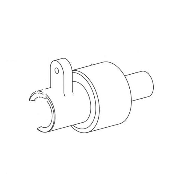 HOBART PARTS Hobart 00-873096-00002 Handle Clutch Hub Assembly - SKU HOB00-873096-00002