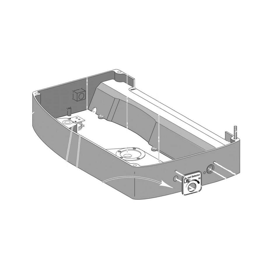 HOBART PARTS Hobart 00-873698-00003 Base Automatic (Mach) - SKU HOB00-873698-00003