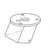 HOBART PARTS Hobart 00-874944-00001 Reed Switch Housing - SKU HOB00-874944-00001