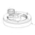 HOBART PARTS Hobart 00-874984 Planetary Drip Cup - SKU HOB00-874984