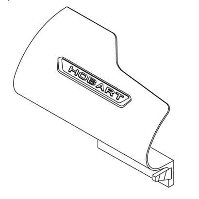 HOBART PARTS Hobart 00-875163 I Assembly Product Sheild - SKU HOB00-875163