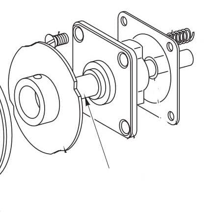HOBART PARTS Hobart 00-875238 Shaft Shifer - SKU HOB00-875238