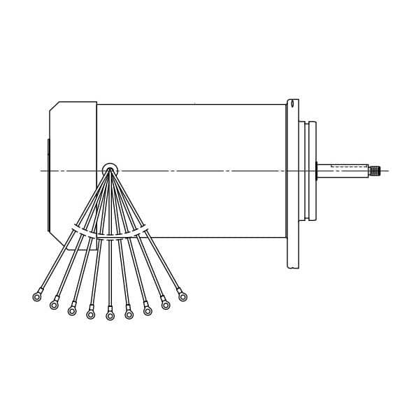 HOBART PARTS Hobart 00-875334-00002 Motor - SKU HOB00-875334-00002