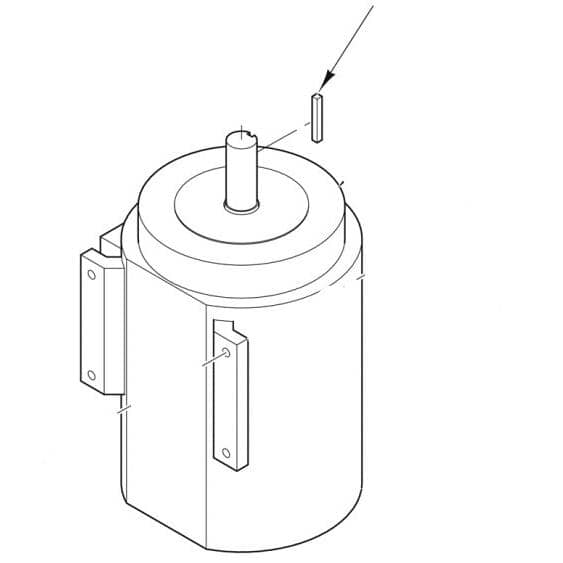 HOBART PARTS Hobart 00-875419-00081 Key 5/16X5/16X2-3/8 - SKU HOB00-875419-00081