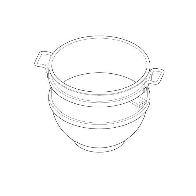HOBART PARTS Hobart 00-875603 Bowl 60 Qt Sst - SKU HOB00-875603