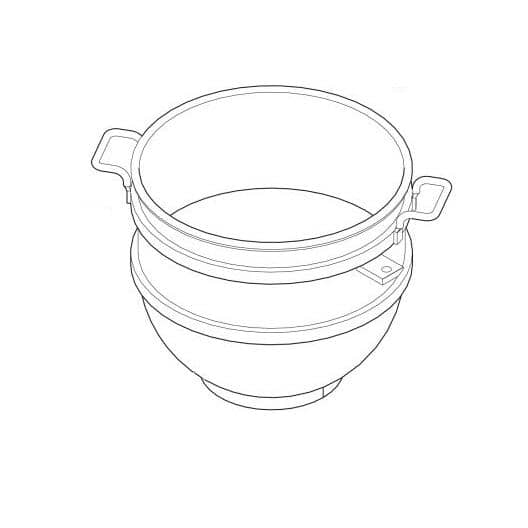 HOBART PARTS Hobart 00-875604 Bowl 40 Qt Sst - SKU HOB00-875604