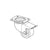 HOBART PARTS Hobart 00-891072 Caster Swivel - SKU HOB00-891072