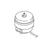 HOBART PARTS Hobart 00-892353 Motor Fan Exhaust - SKU HOB00-892353
