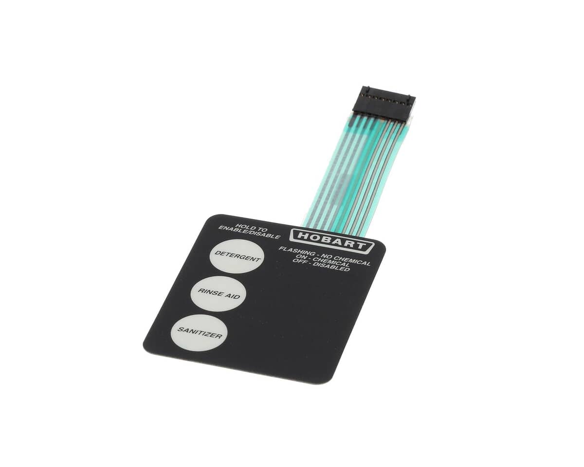 HOBART PARTS Hobart 00-893922 Switch Membrane Chemical Det - SKU HOB00-893922