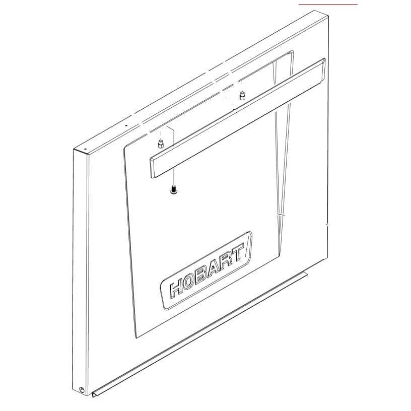 HOBART PARTS Hobart 00-913177 Lxe Kit Door Assembly. - SKU HOB00-913177